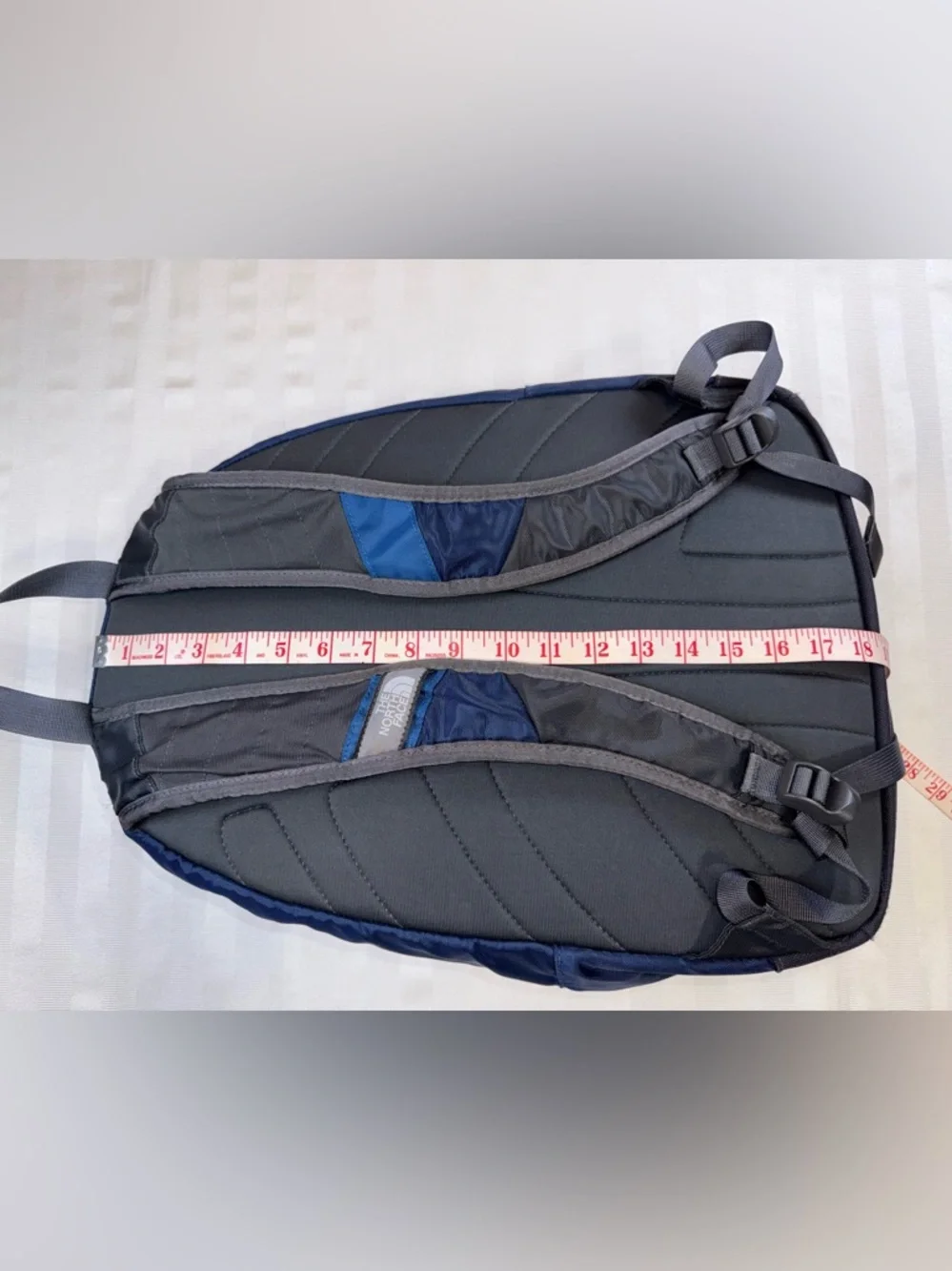 The North Face Vault Backpack Blue/Black Laptop School Travel Hiking